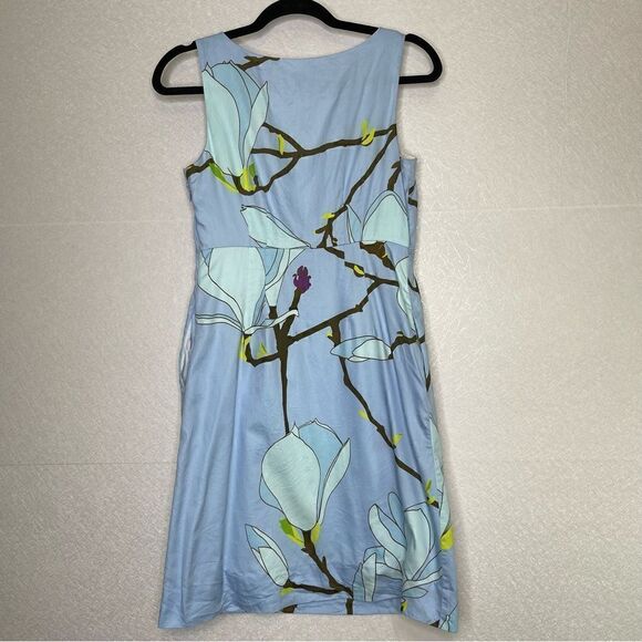 Marimekko for Anthropologie Blooming Branches Cotton Dress 4 - Picture 5 of 5